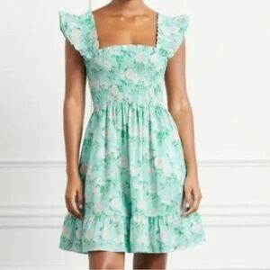 Hill House Elizabeth Nap Dress in Blue Roses